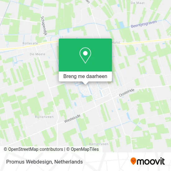 Promus Webdesign kaart