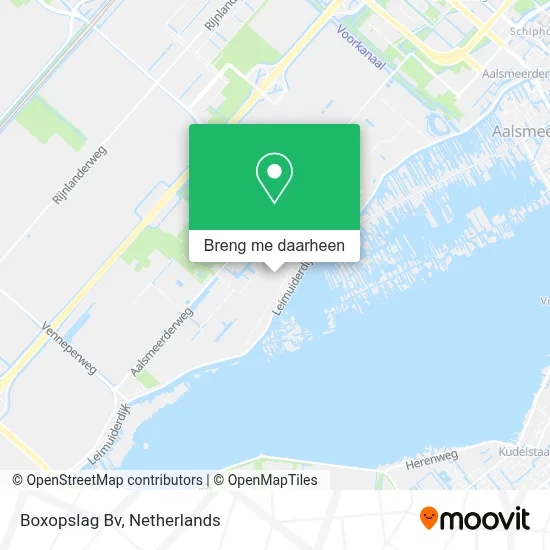 Boxopslag Bv kaart