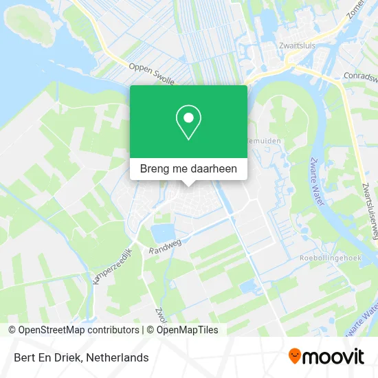 Bert En Driek kaart