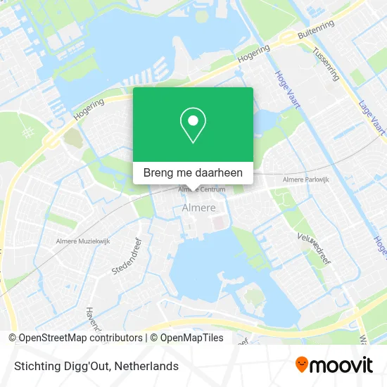 Stichting Digg'Out kaart