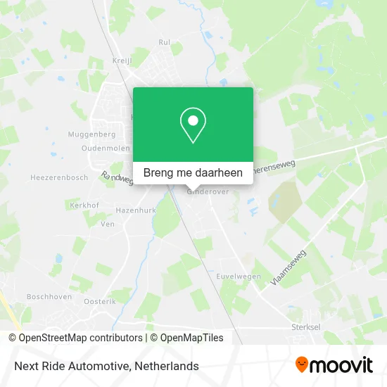 Next Ride Automotive kaart
