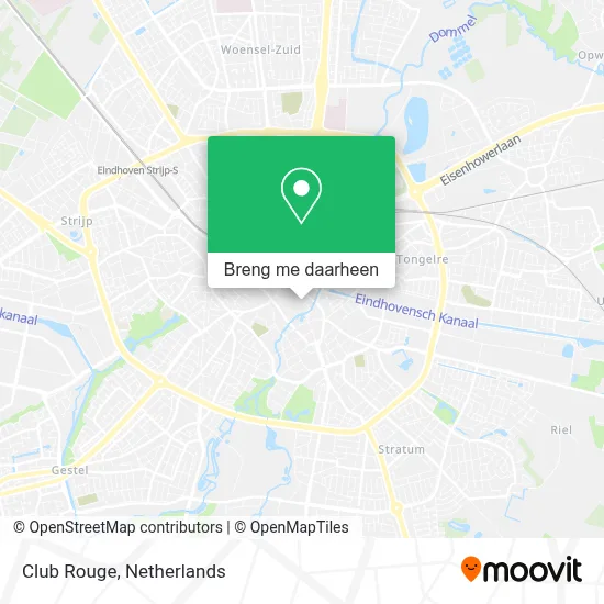 Club Rouge kaart