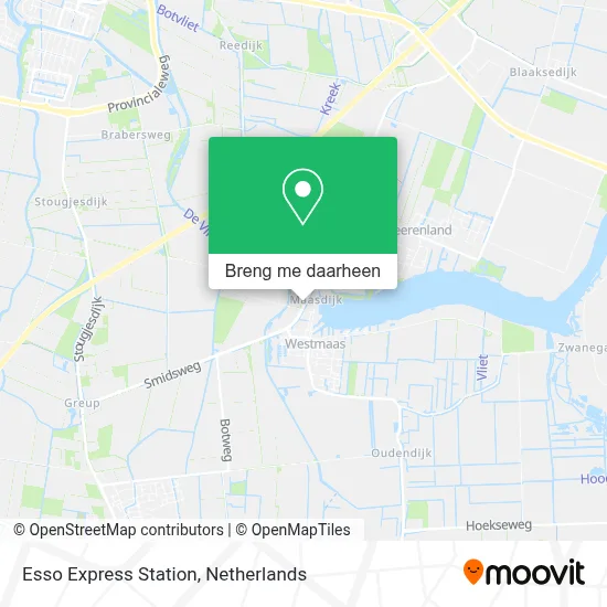 Esso Express Station kaart