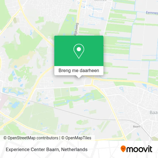 Experience Center Baarn kaart
