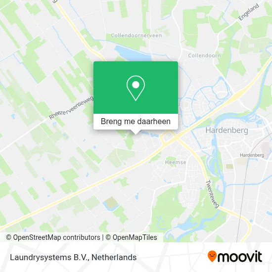 Laundrysystems B.V. kaart