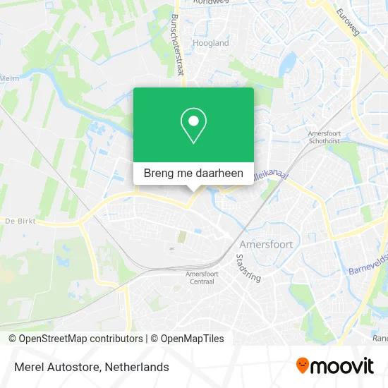 Merel Autostore kaart