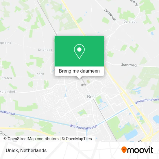 Uniek kaart
