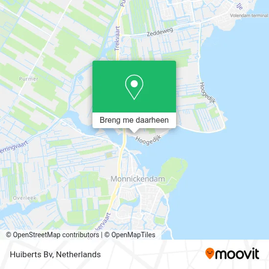 Huiberts Bv kaart