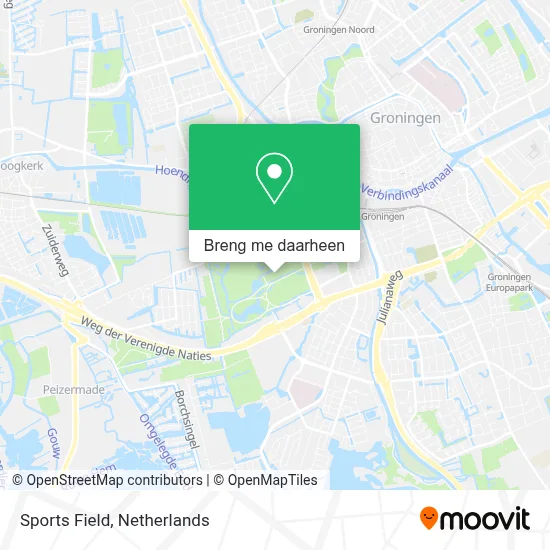 Sports Field kaart