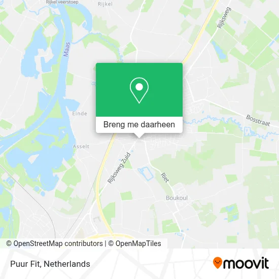 Puur Fit kaart