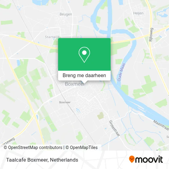Taalcafe Boxmeer kaart