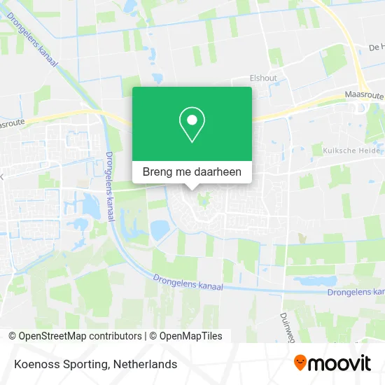 Koenoss Sporting kaart