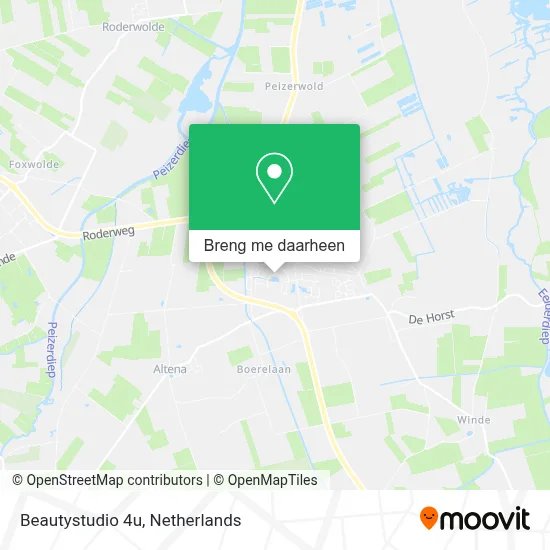 Beautystudio 4u kaart