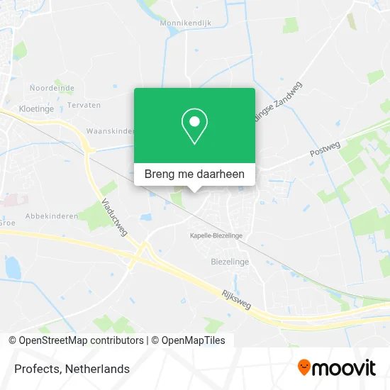 Profects kaart
