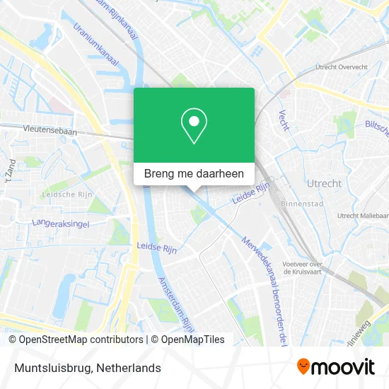 Muntsluisbrug kaart