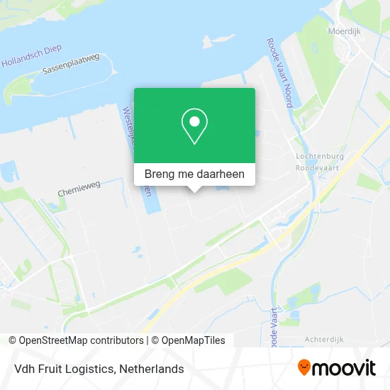 Vdh Fruit Logistics kaart
