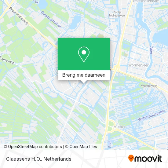 Claassens H.O. kaart