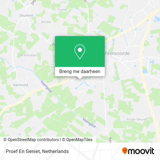 Proef En Geniet kaart