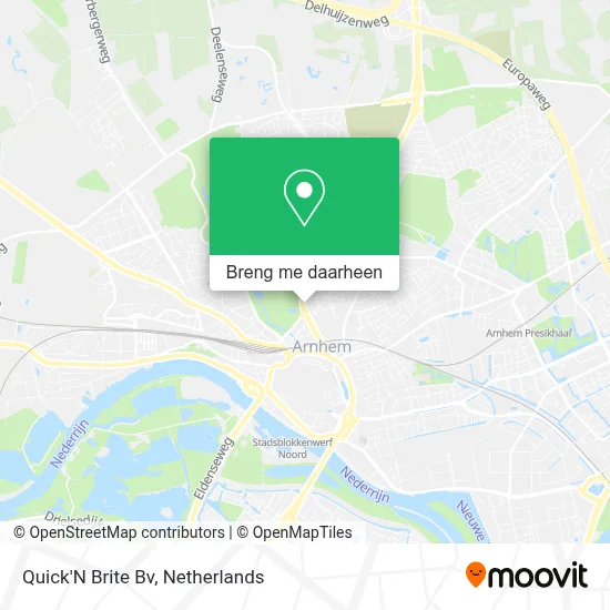 Quick'N Brite Bv kaart