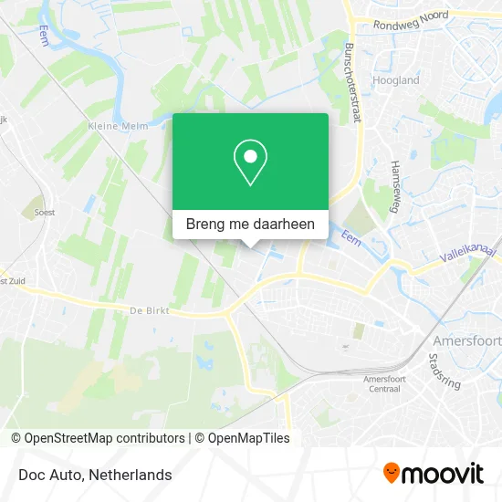 Doc Auto kaart