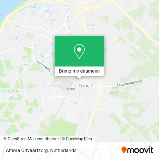 Altiora Uitvaartzorg kaart