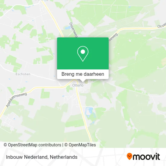 Inbouw Nederland kaart