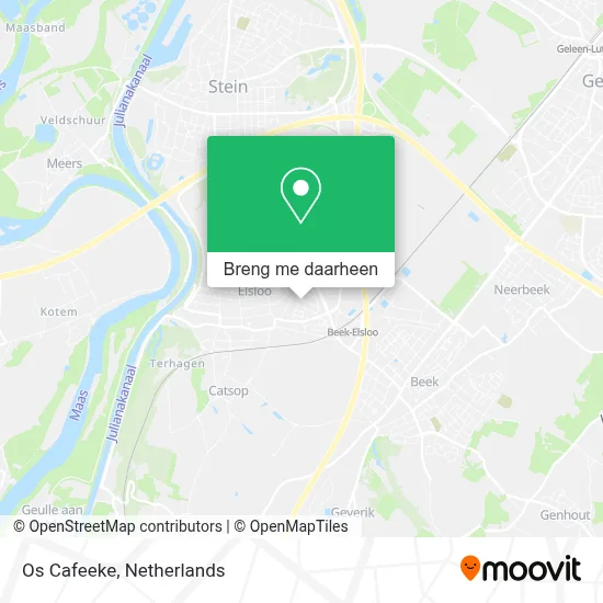 Os Cafeeke kaart