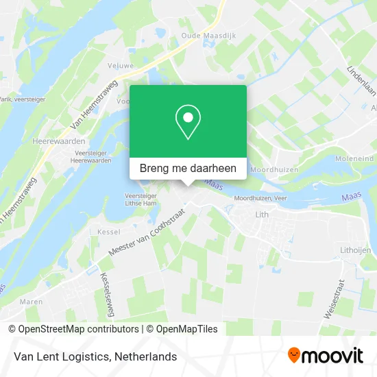 Van Lent Logistics kaart