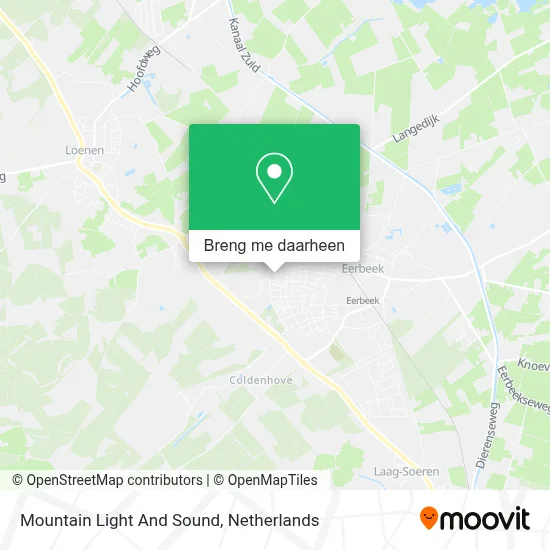 Mountain Light And Sound kaart