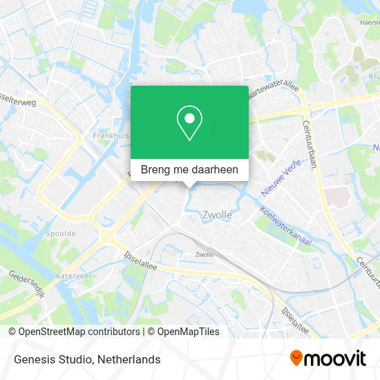 Genesis Studio kaart
