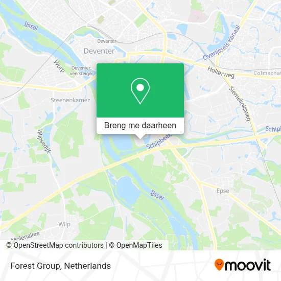 Forest Group kaart