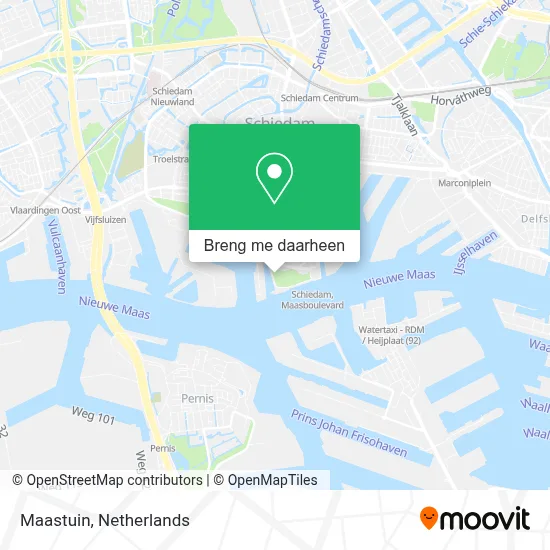 Maastuin kaart