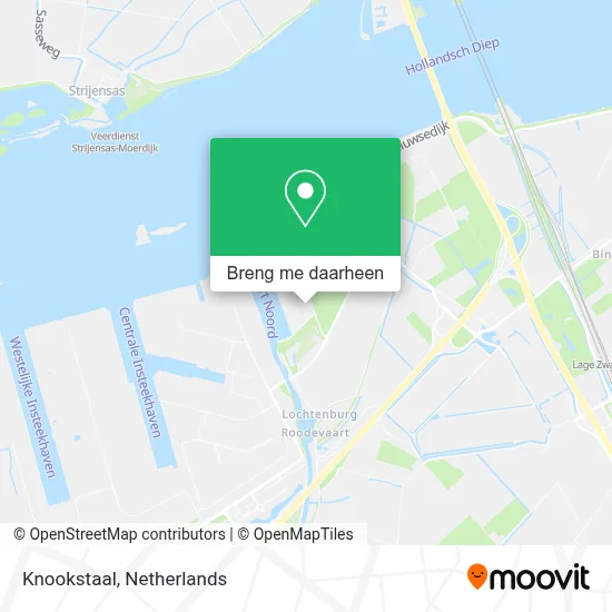 Knookstaal kaart
