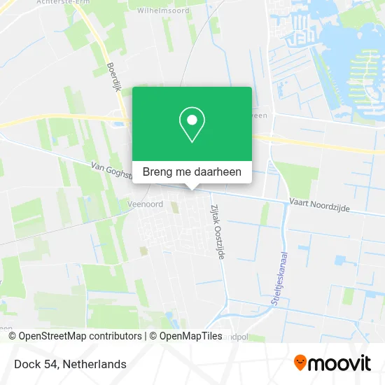 Dock 54 kaart