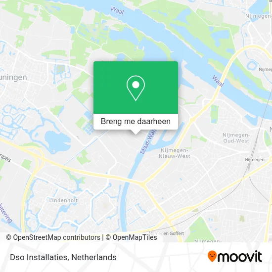 Dso Installaties kaart