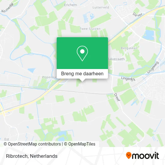 Ribrotech kaart