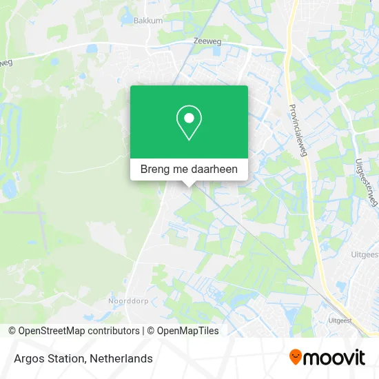 Argos Station kaart