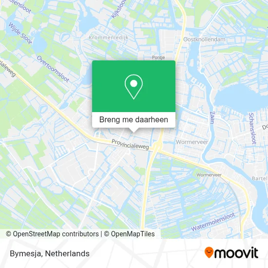 Bymesja kaart