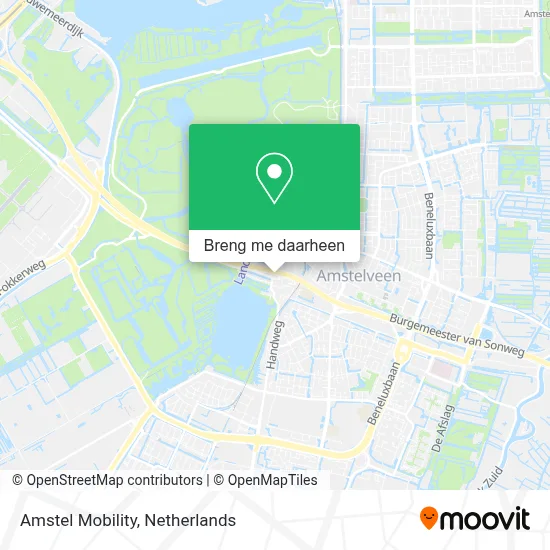 Amstel Mobility kaart