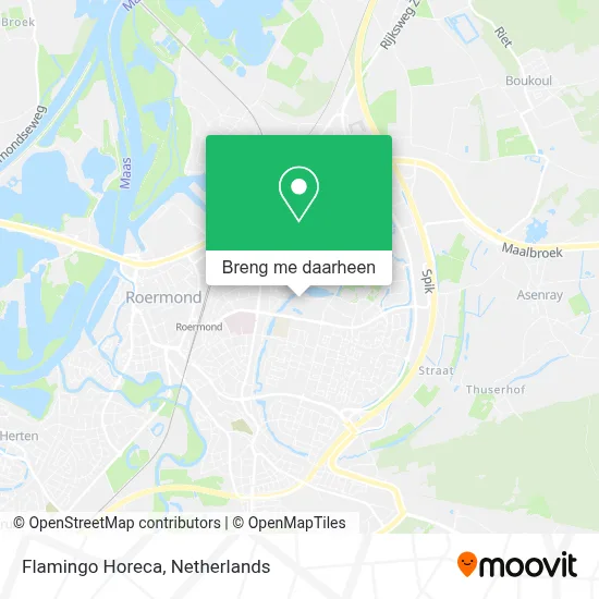 Flamingo Horeca kaart