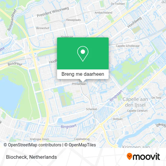 Biocheck kaart
