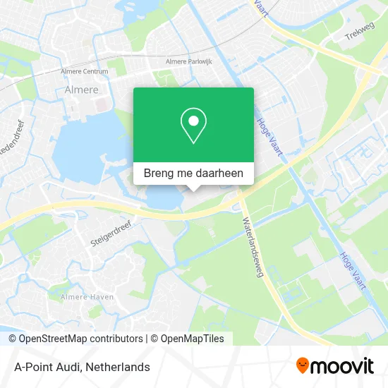 A-Point Audi kaart
