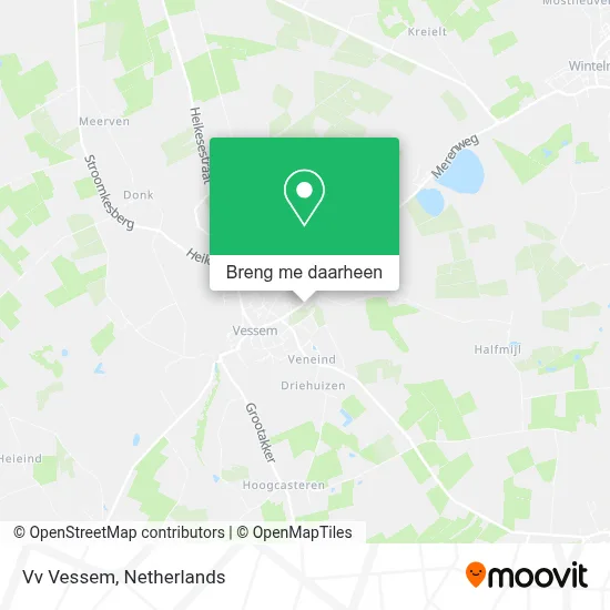 Vv Vessem kaart