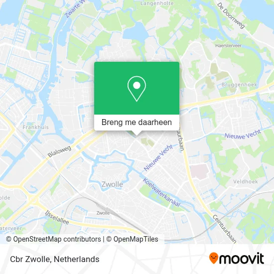Cbr Zwolle kaart
