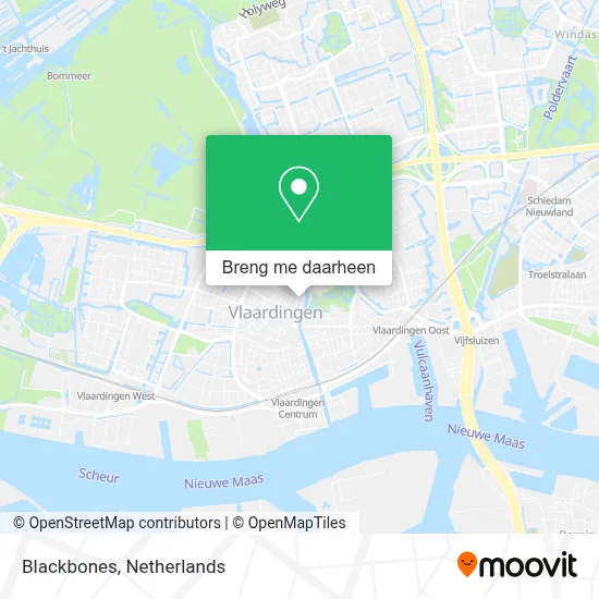 Blackbones kaart