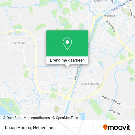 Knaap Horeca kaart