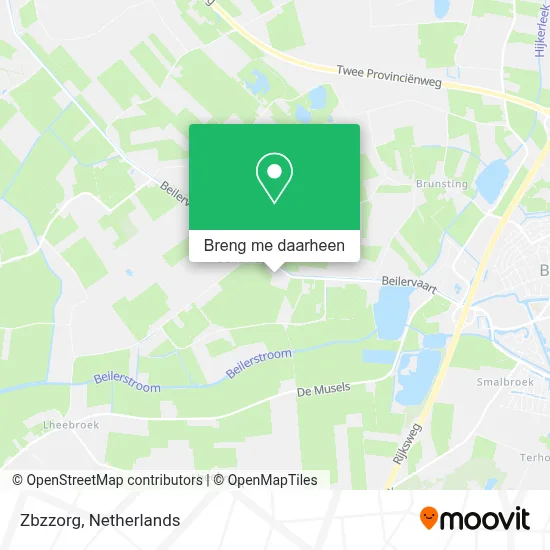 Zbzzorg kaart