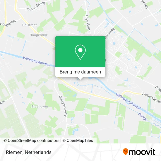 Riemen kaart