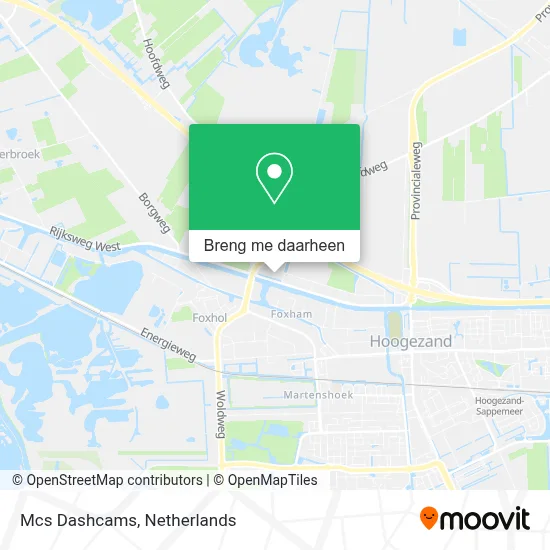 Mcs Dashcams kaart