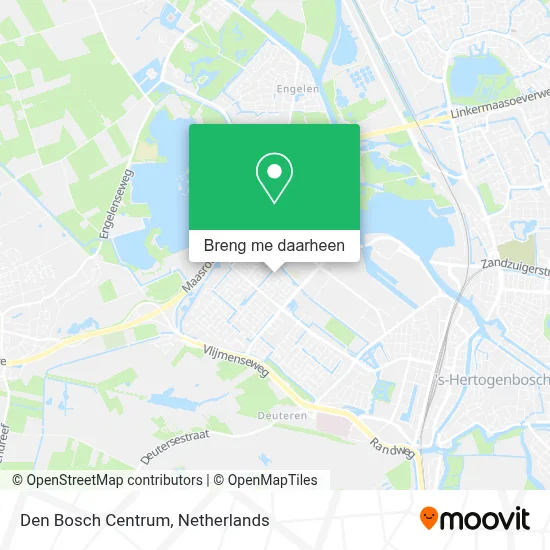 Den Bosch Centrum kaart
